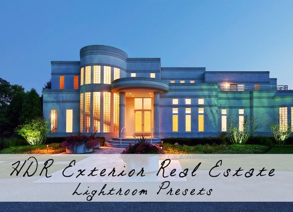 35 HDR Exterior Real Estate Lightroom Presets Professional