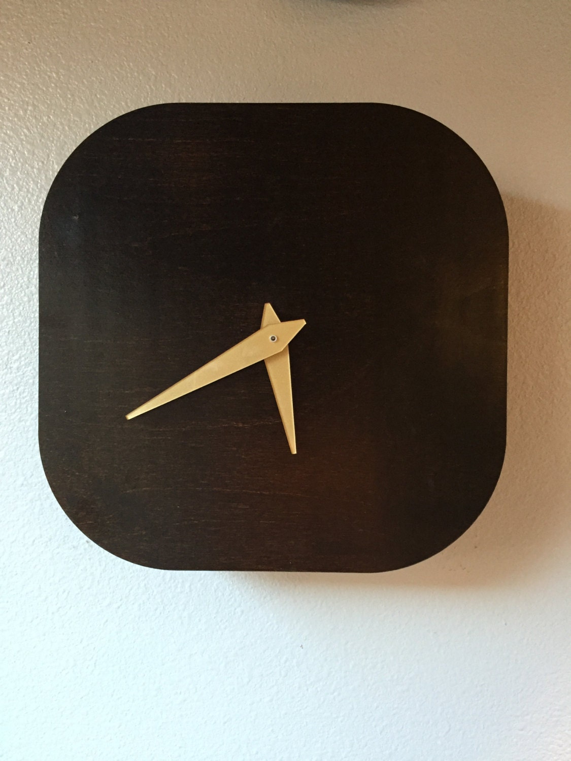 Modern Wood Wall Clock Box Clock Christmas Present