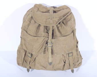 Canvas Backpack, Rucksack, Backpack, Military Bag, Military Backpack, Military backpack, Hiking backpack, Hunting backpack, Fishing backpack