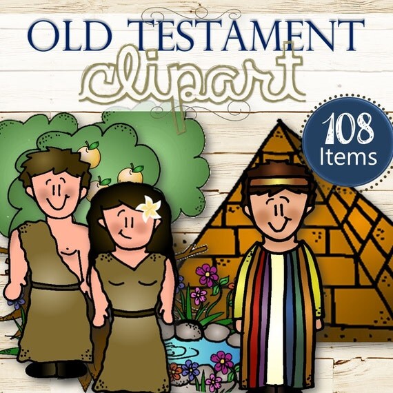 Clipart for Entire Old Testament Stories INSTANT by TimeSavors