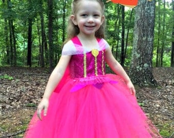 Aurora Tutu Dress - Aurora Costume - Aurora Dress - Sleeping Beauty Costume