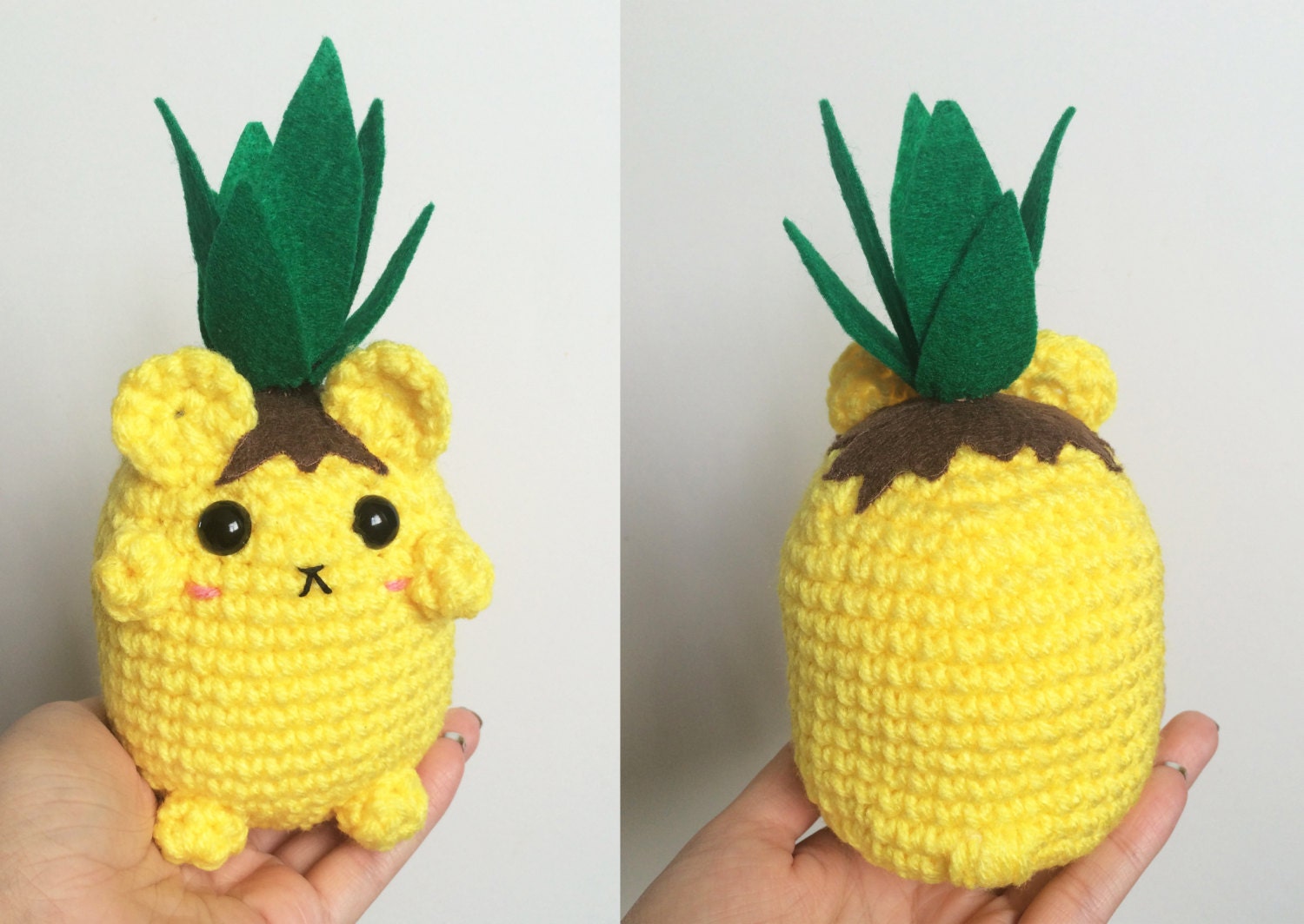 cute pineapple teddy