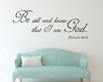 Christian Wall Decal Christian Decals Scripture Wall Decal