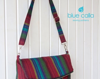 The Freesia Foldover Bag - PDF Sewing Pattern