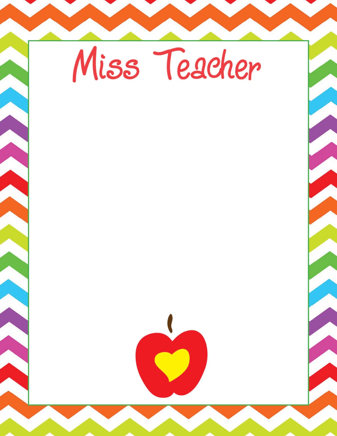 Teacher Notepads / Personalized Notepads / Set by TxCharmDesigns