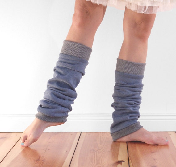 Slouchy dancer leg warmers ballet leg warmers cosy cotton