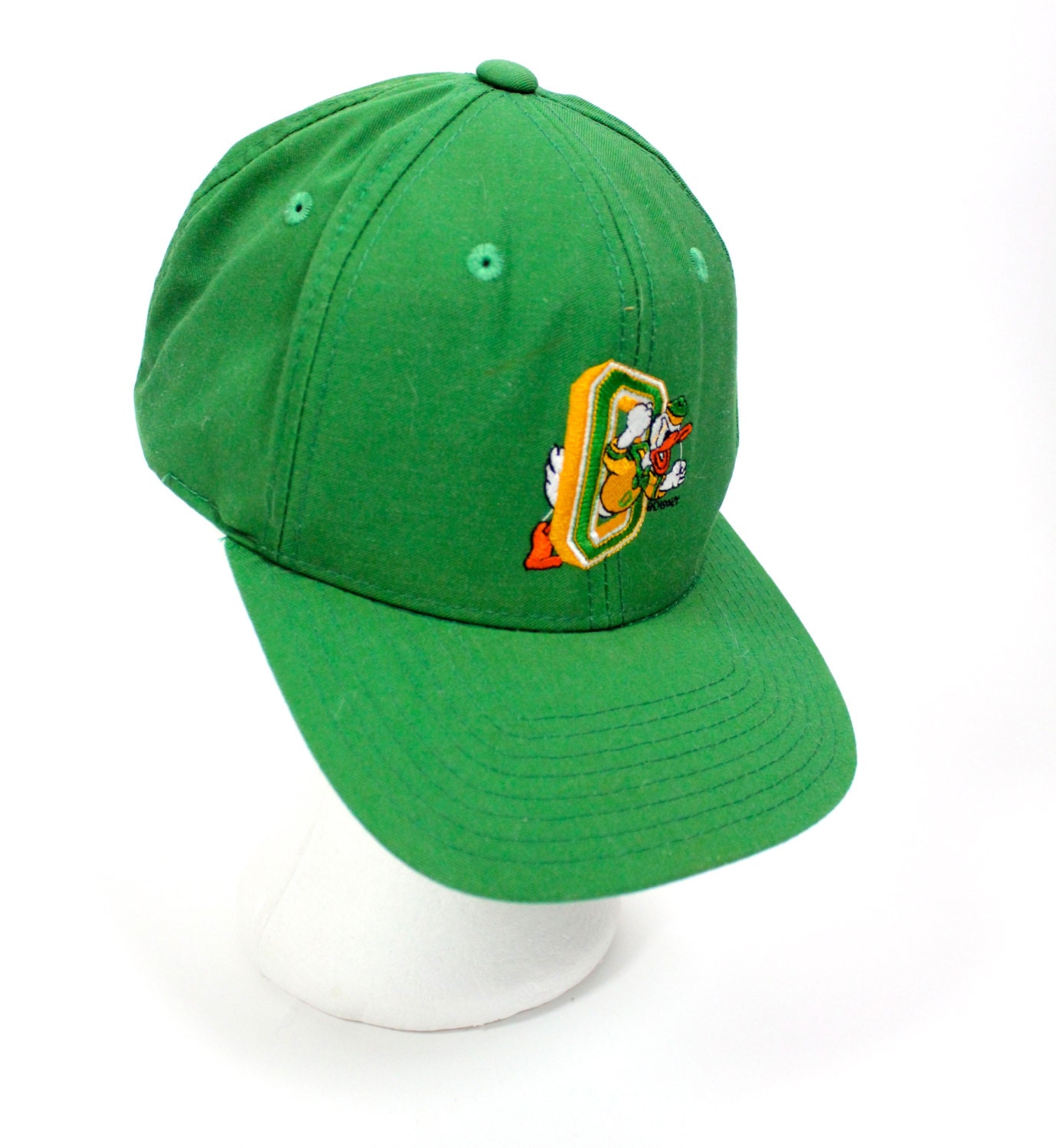 Vintage Retro Oregon Ducks Donald Duck Snapback Hat Haute Juice