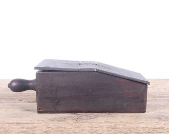 Vintage Voting Box / Masonic Black Ball Box / Secret Society Ballot Box / Antique Election Box / Unique Election Gift / Wood Ballot Box