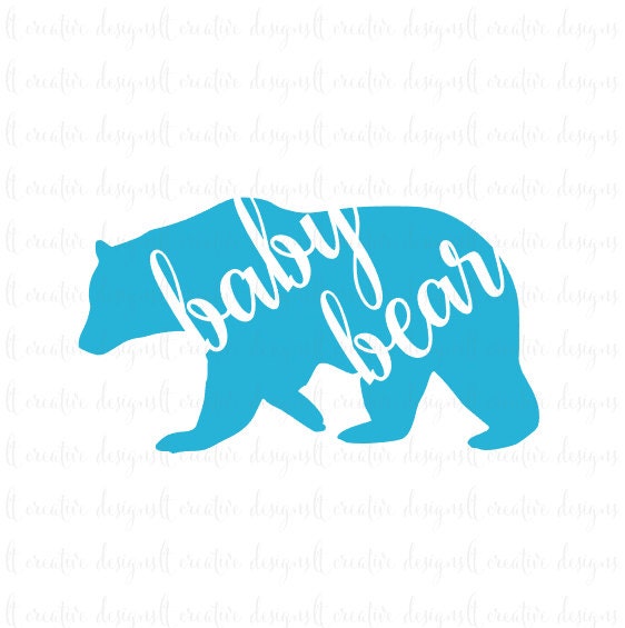 Free Free 131 Baby Bear Svg Free SVG PNG EPS DXF File