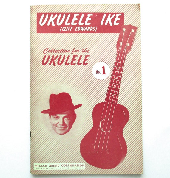 Ukulele Ike Song Book 1949 vintage Miller Music Corp 32