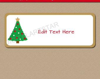 return address label template