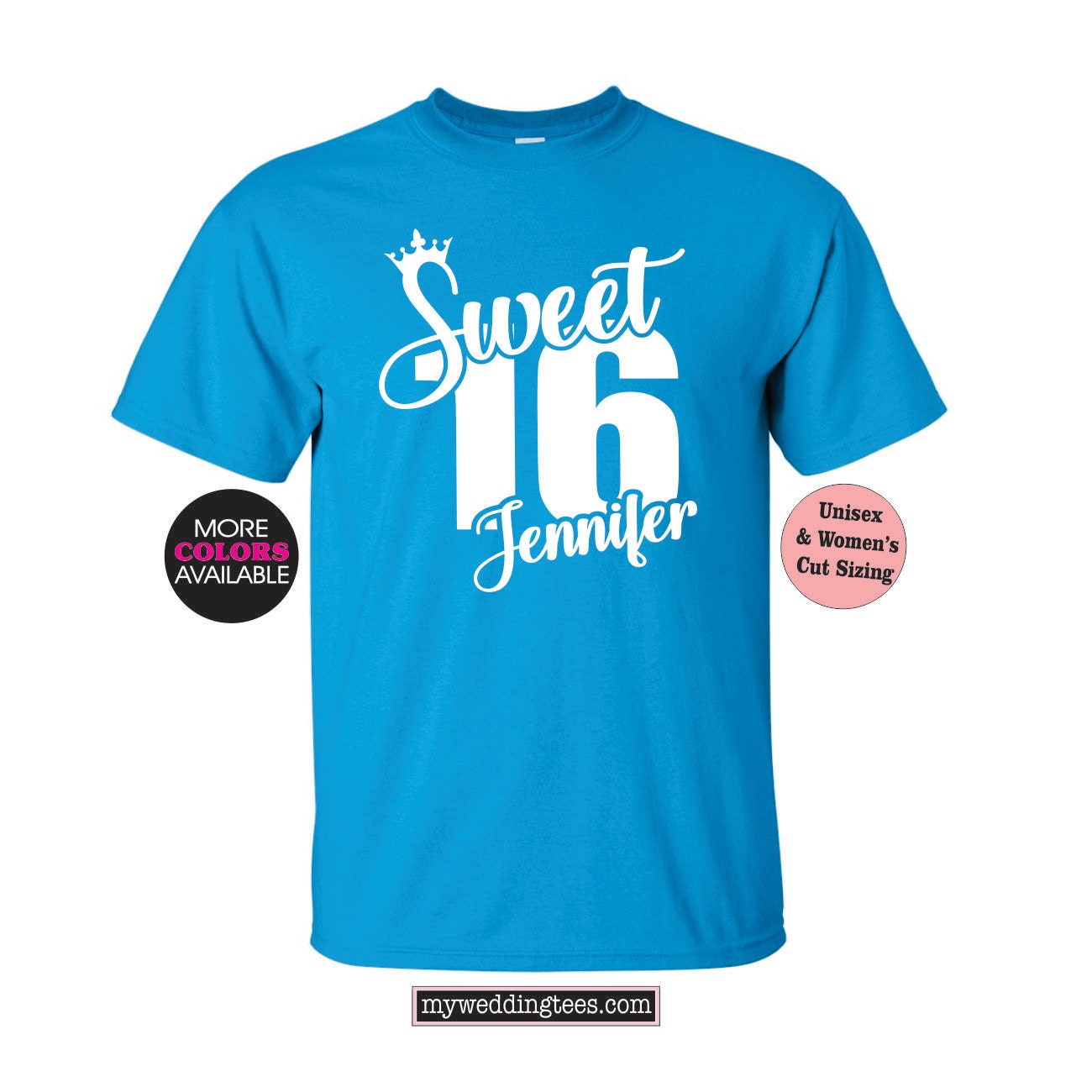 t shirt designs for sweet 16