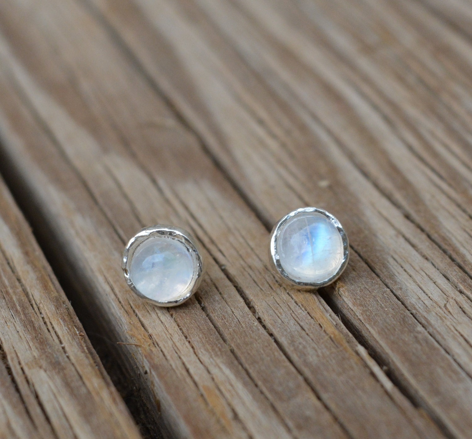 moonstone earringsmoonstone stud earringssterling silver