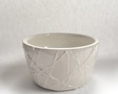 Hand 'thrown' ceramic bowl, large