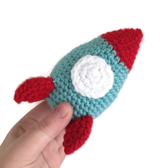 space rocket plush