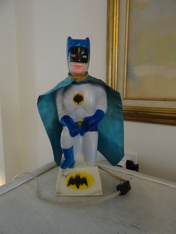 60's Batman Lamp Nite Lite Memorabilia