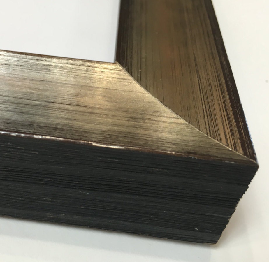 Rustic Silver Frame Distressed Silver Frame Silver Wedding