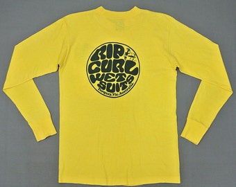 Items similar to Vintage Rip Curl Surfer Style Retro T Shirt 