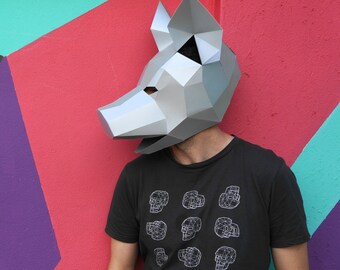 Pig mask - Make your own from recycled card for fancy dress or halloween