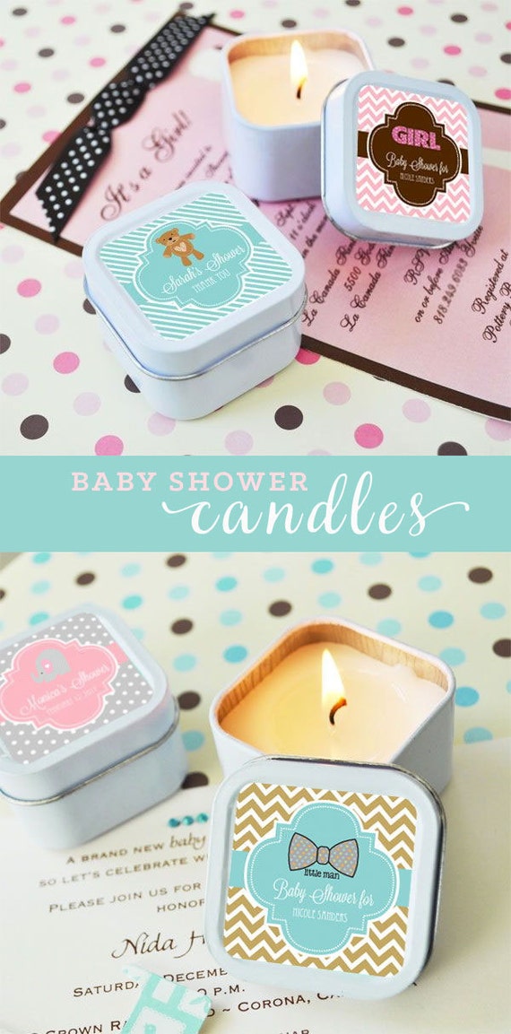  Unique Baby Shower Favors Baby Shower Favor Ideas Baby Candle Favors