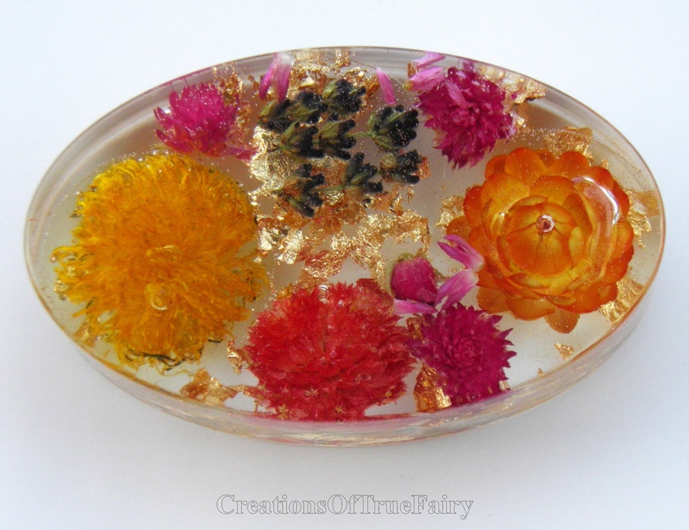 Flower paperweight Wedding decorations New by CreationsOfTrueFairy