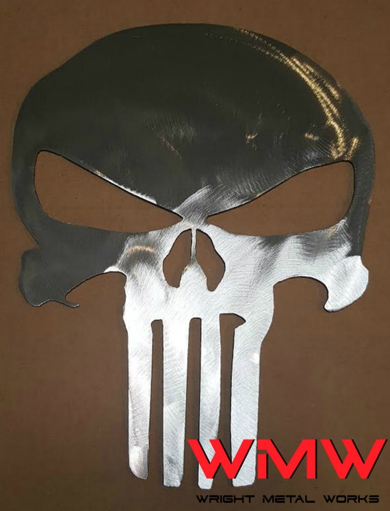 Punisher Metal Art By Wrightmetalworks On Etsy