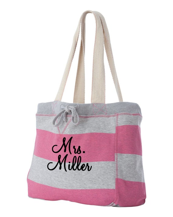 Personalized Monogrammed Beach Bag monogrammed tote