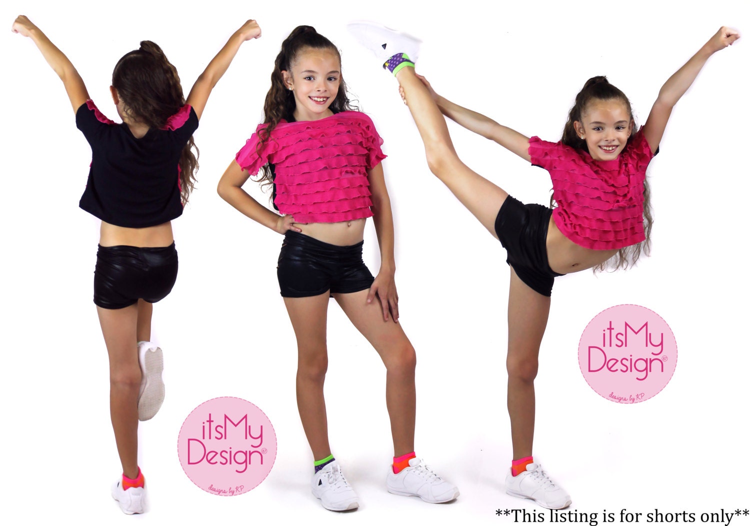 Spandex Shorts Cheer Shorts Dance Shorts Gym by itsMyDesign87KP