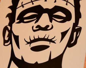 Vente Autocollant FRANKENSTEIN adhésif - QUICOM