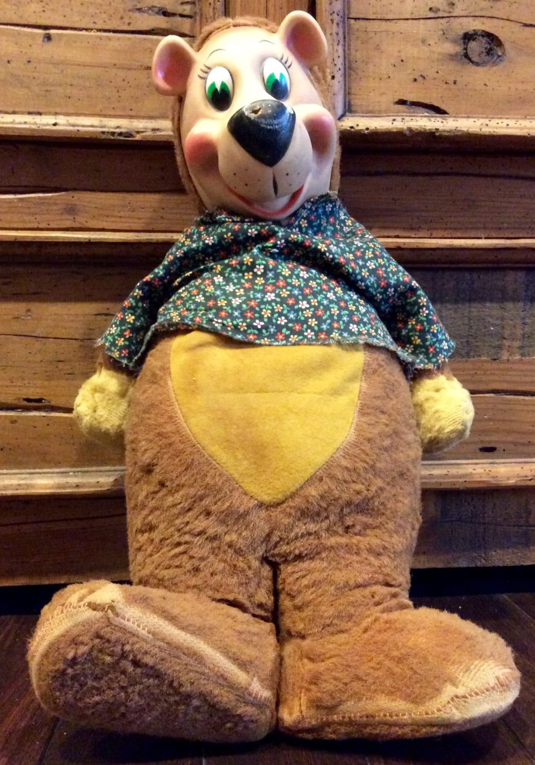 stuffed yogi bear