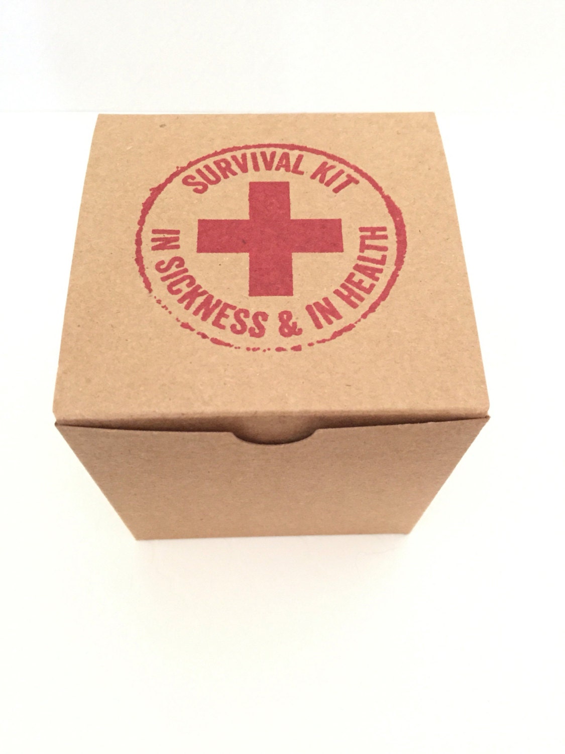 4 Survival Kit Box Bachelorette Favor Box Hangover Kit