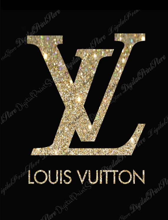 Louis Vuitton Print Vuitton Logo Girly Print by DigitalPrintStore