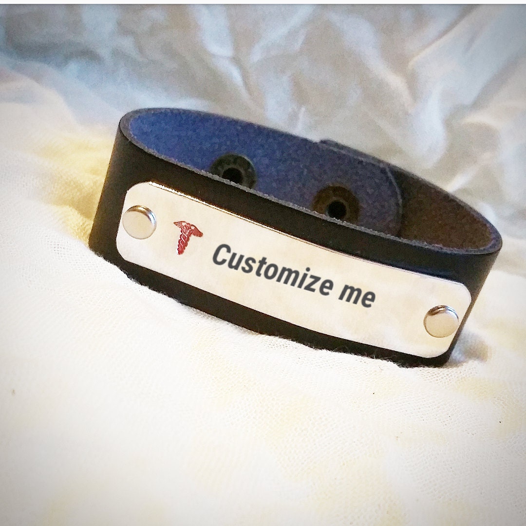 Medical alert bracelet emergency contact bracelet Medical ID