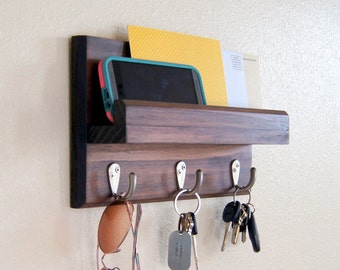 Key Rack and Mail Holder