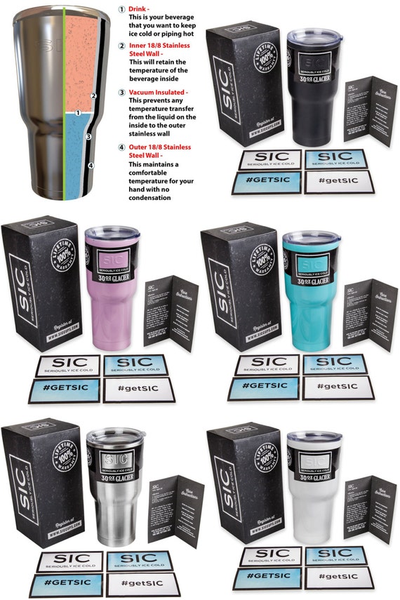 SIC Cups-Tumblers-Simply Ice Cold RTIC-Yeti by CustomOutfittersNB