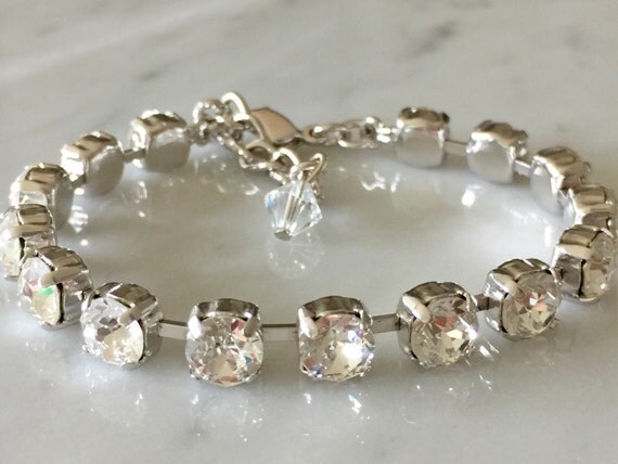 Swarovski Petite Crystal Bracelet, Crystal Bracelet, Crystal Tennis Bracelet, Crystal Bridesmaid Bracelet, Crystal Bridal Bracelet