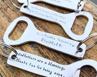 Personalised bottle opener inperfect, custom bottle opener defect, hand stamped bottle opener clearance,