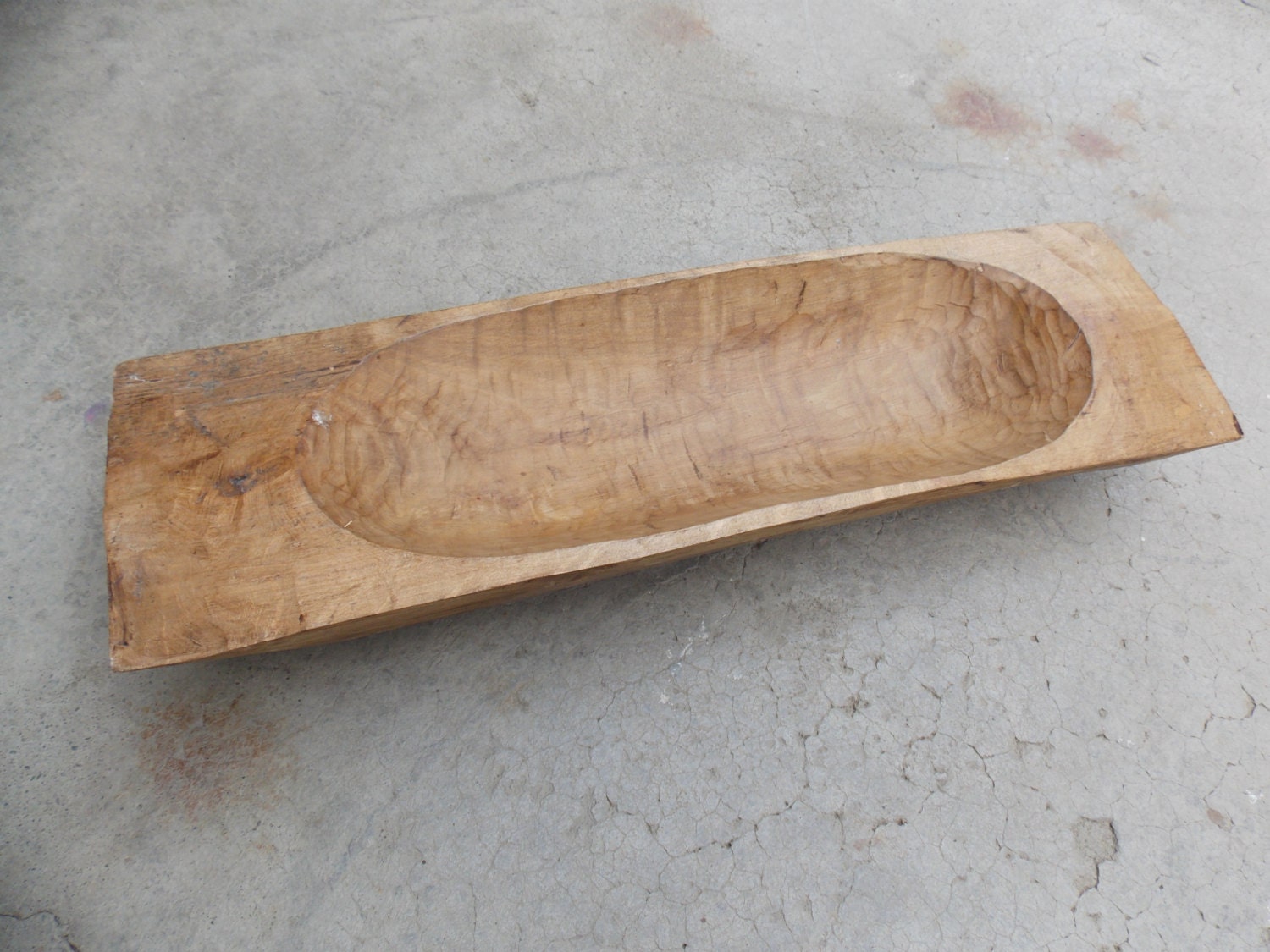 Small dough bowl handmade dough bowl wooden dough bowl