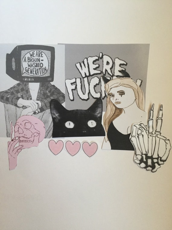 Soft Grunge Sticker Pack by VeraCora on Etsy