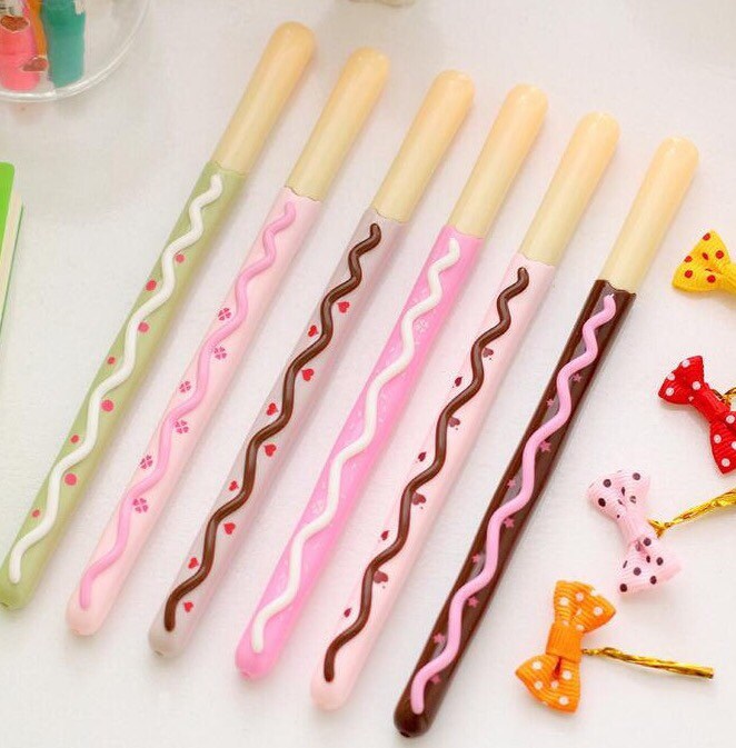 Pen Cookie pen colorful pen cakelike by plannersandpink on Etsy