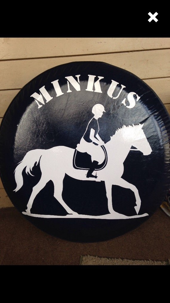 Personalized Tire Cover Horse Trailer Tire Wheel Cover