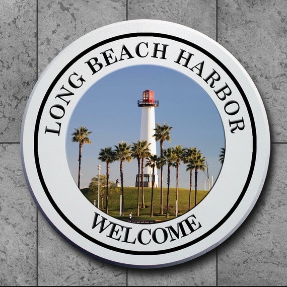 Long Beach Harbor Personalized Plaques Signs