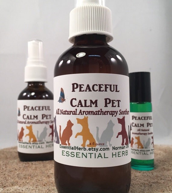 PET Peaceful Calm Essential Oil Blend Pet Anxiety Nervous