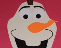 popular items for pin the nose on olaf on etsy