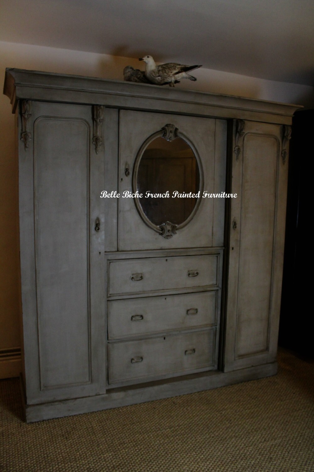 Capacious Antique GustavianStyle ‘Knock Down’ Armoire A Splendid