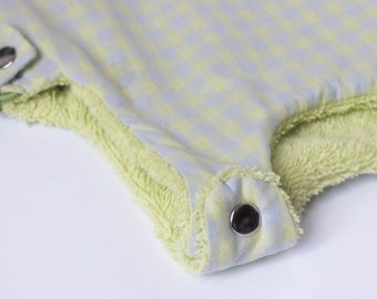 Spring sleeping bag for babies" Pique-nique Vintage" handmade with coton