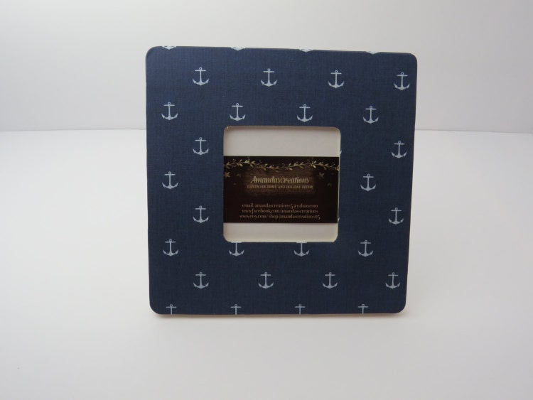 Anchor Themed Picture FrameAnchor FrameBeach by amandascreations05