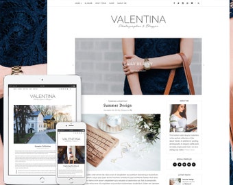 Valentina WordPress Theme - Responsive Blog & Magazine Template