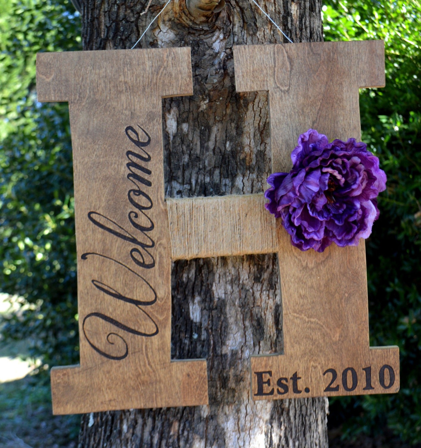 Large Monogram Door Hanger Wreath Wood Burning Art Wooden Letter Large Monogram Door Hanger Wreath Wood Burning Art Wooden Letter Custom