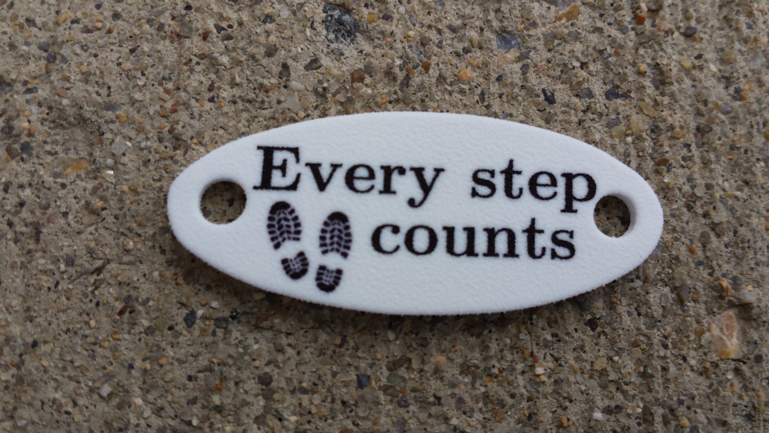 Every step counts Shoe Tag / Bracelet